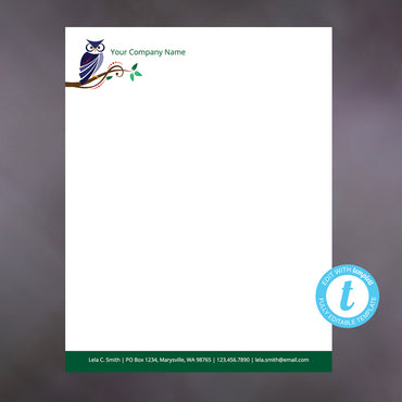 Owl letterhead 2