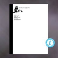 Owl letterhead